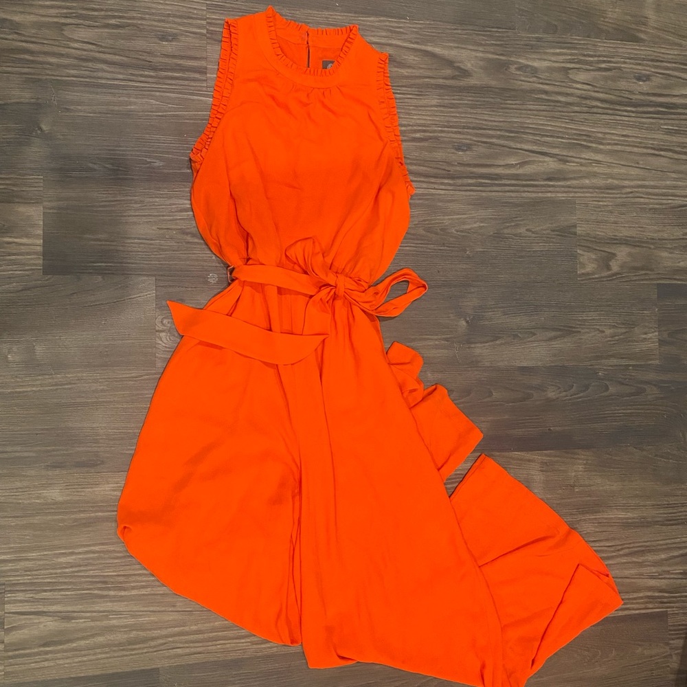 Vince Camuto Red Jumpsuit